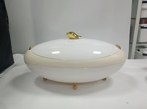 Ensemble de 3 casseroles isothermes 4L, 5L, 6L, design galet nordique, avec bouton doré, pour la conservation des aliments et l'organisation domestique - Product Image 5