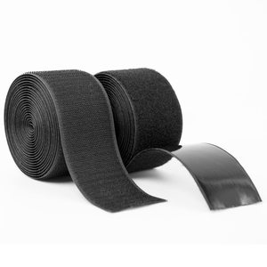 Hộ gia đình 4ft x <span class=keywords><strong>2</strong></span> trong dính lại hai mặt dính Dải móc nặng và cuộn Vòng - Product Image 1