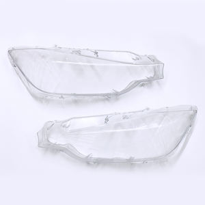 Couvercle de lentille de phare en plastique de revêtement de durcissement UV de grande qualité pour la version cachée de la série 3 F30 316I 320I 328I 2011-2015 - Product Image 1