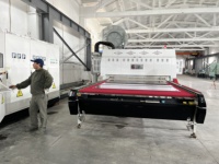 Machine de perçage de verre de haute qualité de marque chinoise renommée, motorisée, haute puissance 500KW, facile à utiliser, taille maximale du verre 2440x3660mm