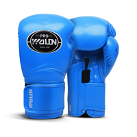 Gants de boxe Wolon en cuir PU de haute qualité, entraînement professionnel, OEM, ODM, logo personnalisé, design en cuir véritable, créez vos propres gants de boxe
