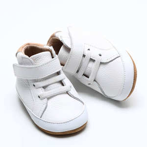 Babyhappy英国スタイル柔らかいソール子供靴快適な通気性のある革子供靴 - Product Image 2