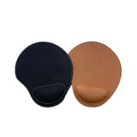 Tapis de souris en PU de forme irrégulière, vierge, consommable, pour marquage de logo, gravure laser, style minimaliste japonais, modèle LL-Mouse