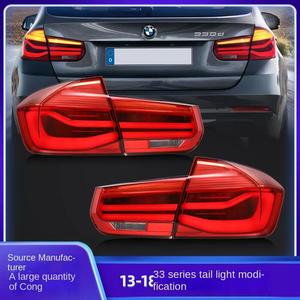 Feu arrière modifié pour BMW Série 3 F30 F80 2013-2019, LED rouge 12V, nouveau modèle, assemblage automobile YAB-BMW-0293, lentille rouge, feu arrière LED modifié - Product Image 3