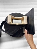 Casque de soudage en carbone véritable, ultraléger, pour soudeurs de pipelines, casque de soudeur en fibre de carbone, main droite ou gauche
