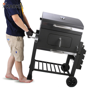 KAOKE - Parrilla de Carbón de Acero para Jardín de 24 Pulgadas, Barbacoa Resistente para Kebab, Modelo KKLT8-61k - Product Image 6