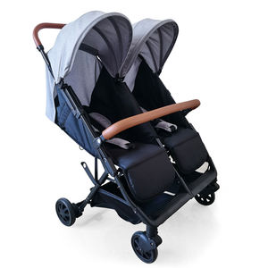 Poussette Double pour enfant, en forme de poussette simple et pliable, compacte, Double face, pour bébés - Product Image 3