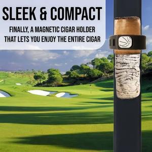 <span class=keywords><strong>Clip</strong></span> à cigare universel avec logo personnalisé, support à cigare magnétique réglable avec aimant puissant pour chariot - Product Image 3