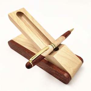 Custom Wooden Ballpoint Pen <b>Gift</b> <b>Set</b> with Engraving, Promotional Corporate Executive Writing Pen <b>Set</b> - Product Image 4