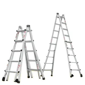 Factory Sale Multi-function Ladder Best Price Aluminum Step Ladder Herringbone Ladder