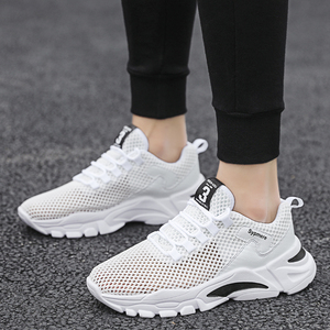 Zapatos Deportivos Casuales Ultraligeros para Hombre, Primavera/Verano, Suela Suave, Malla Antideslizante, con Cordones, Versátiles - Product Image 4