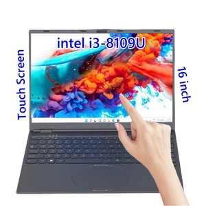 Laptop hoàn toàn mới 16 inch, Intel <span class=keywords><strong>Core</strong></span> <span class=keywords><strong>I3</strong></span> 8109U thế hệ thứ 8, siêu mỏng, hỗ trợ Windows 11, mở khóa bằng nhận diện khuôn mặt - Product Image 1