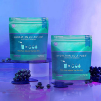 Poudre d'électrolytes en sachets, mélange pour boisson, faible teneur en sucre, boisson électrolytique pour l'hydratation, sachets d'hydratation rapide, 30 bâtonnets