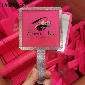 Hand Mirror Private Label Makeup Mirror <b>Small</b> Mirror With logo - Product Image 6