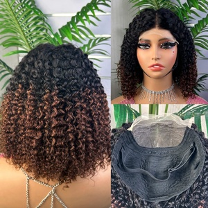 Peluca de Cabello Humano 100% SDD 5x5, Estilo Bob Rizado - Product Image 6