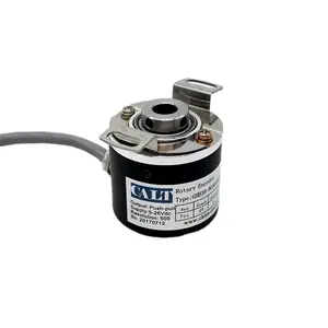 Blind shaft rotary encoder 300 500 1000 1024 2000 ppr Push pull output optical encoder 38mm 8mm embroidery machine encoder