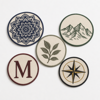 Patch Chenille Custom Grosir untuk Pakaian, Logo Hewan, Hati, Bordir Tenun, Patch Bordir Custom, Badge Bordir Custom