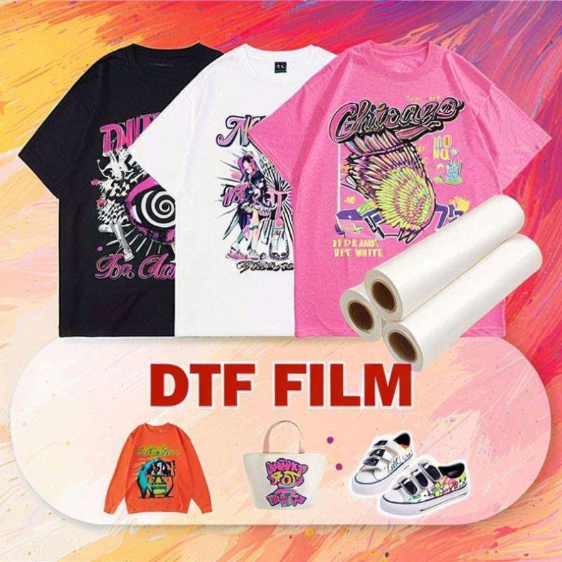 Transfers Designs Ready to Press Plastic Transparent Pet Dtf Film in Roll