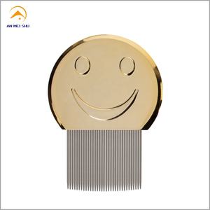 Terminator-peine de Piojos de acero inoxidable para mascotas, sin Nit, para la cabeza, antipulgas - Product Image 5