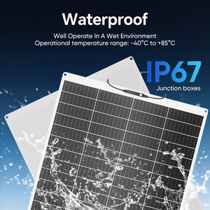 Vente en gros d'usine - Panneaux solaires flexibles fins et légers pour le camping et l'utilisation marine - Gg1576 Flexible Solar - Product Image 3