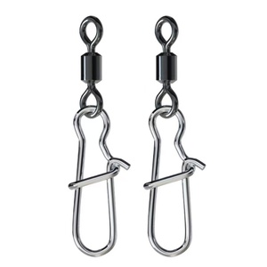 Connecteur <span class=keywords><strong>de</strong></span> leurre <span class=keywords><strong>de</strong></span> pêche au cabillaud en acier inoxydable <span class=keywords><strong>de</strong></span> qualité supérieure, mousqueton pivotant rapide pour usage en mer - Product Image 5