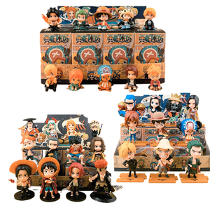 <span class=keywords><strong>Figura</strong></span> de Anime de Tamaño Mini, Gear 5, Nika Luffy, Zoro, Nami, Sanji, <span class=keywords><strong>Chopper</strong></span>, Ace, <span class=keywords><strong>Figura</strong></span> Sorpresa, Caja Misteriosa de Juguetes - Product Image 1