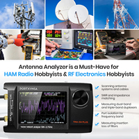 Analyseur de réseau vectoriel portable PORTXVNSA Nano VNA-H4 Plus, analyseur d'antenne, fréquence de mesure 50KHz-2.7GHz, conception Edv555