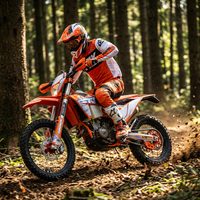 Motor Trail 300cc 4 Tak Berpendingin Air STN V9 PRO YBS300 Enduro Motocross Off Road