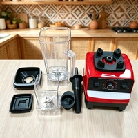 Blender robuste en plastique pour la maison, 300 W, machine à smoothies, 5+ vitesses, vitesse variable, anti-fuite, 2 en 1, électrique