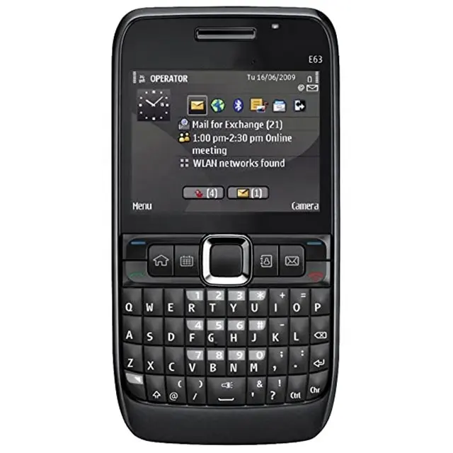 Spedizione gratuita per NK E63 originale semplice tastiera QWERTY 3G a buon mercato Bar sbloccato cellulare per posta