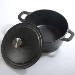 Marmite à sauce en fonte 24 cm, fait-tout, de haute qualité et durable, chinois - Product Image 2