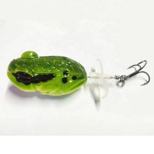 <span class=keywords><strong>Leurre</strong></span> <span class=keywords><strong>de</strong></span> <span class=keywords><strong>surface</strong></span> artificiel Hilure 80mm 15g ABS Topwater Hard Frog Whopper Plopper pour la pêche au poisson-chat, au brème, en rivière et en lac - Product Image 5