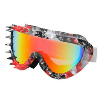 Lunettes de cyclisme personnalisées à rivets, lunettes de ski, lunettes de sport d'extérieur coupe-vent, esthétique premium
