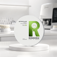 Rondcera Bloque de Zirconia Multicapa de Transición Fina de 11 Capas, Cerámica Monolítica para Puente Molar Posterior SHT-ML Pro 4D