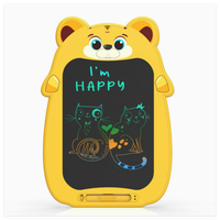 Tablette d'écriture numérique LCD - Tableau de dessin portable pour enfants avec motifs d'animaux - Article cadeau