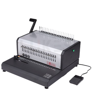 Perforeuse électrique 21 trous pour plastique, machine à relier les combinaisons de plastique, perforatrice pour plastique - Product Image 1
