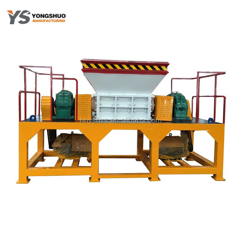 New Waste Recycling Double Shaft Wood