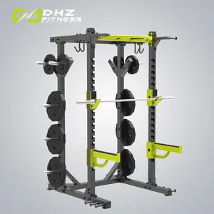 Gym Apparatuur Gietijzeren Barbell Gewicht Plaat Indoor Fitness Pull Up Station Multifunctionele Thuis Gratis Professionele Lifting Machine