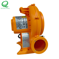 Souffleur d'air électrique fiable de haute qualité pour châteaux gonflables avec coque en plastique, fonctionnement silencieux, haute efficacité