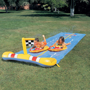 Exportation de Toboggan Aquatique Gonflable en PVC Personnalisé pour Enfants, 100% Sur Mesure, Double/Simple, pour Amusement Aquatique Extérieur - Product Image 2