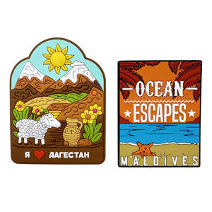 Support magnétique personnalisé en PVC souple pour mémos, avec maquette 2D gratuite pour fournisseur dédié - Product Image 1