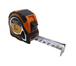 with double protection and different color steel tape measure easy pull strap Tape measure