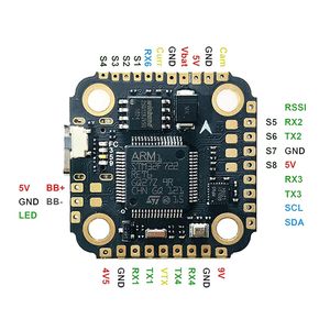 Nuevo Controlador de Vuelo F7 <span class=keywords><strong>MINI</strong></span> MPU6500 16MB Black Box Betaflight F7 Control 3-6S Lipo RC FPV Drone - Product Image 4