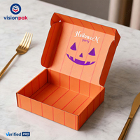Venta al por mayor personalizado impreso de lujo Kraft pequeñas cajas de papel de cartón corrugado regalo correo compras caja de correo personalizada con logotipo