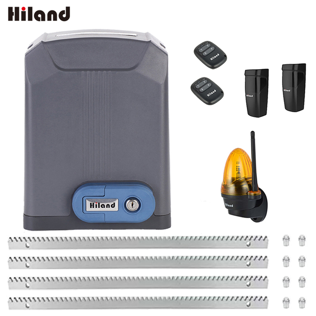 Hiland SLG61503 230V AV 500Kg Gate Weight Sliding Gate Opener Kits Low Price Ranks Automic Doors Accessories Factory Product