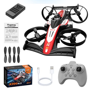 Voiture de course SJY-K300 MAX, jouet RC 2,4G tout-terrain et aérien, design 2-en-1, 360° °   Drone Quadricoptère Télécommandé à Roulettes pour Jouets d'Adultes - Product Image 2