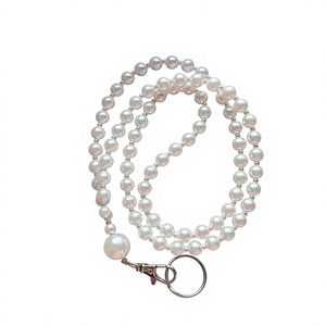 Chaîne <span class=keywords><strong>de</strong></span> <span class=keywords><strong>téléphone</strong></span> longue anti-perte avec porte-cartes d'identité en quartz et perles, tendance, pour femme - Offre Spéciale - Product Image 4