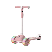 Trottinette Électrique Pliable à Trois Roues pour Enfants (2-9 Ans) – Légère, en Plastique, pour Garçons et Filles – Modèle d'Exportation – Nouveauté !