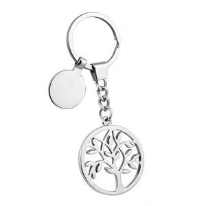 Porte-clés LED Life Tree avec porte-clés en cristal Strass - Product Image 2