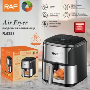 Freidora de Aire de Gran Capacidad 6L, Horno Eléctrico sin Aceite, Freidora Inteligente con Ventana Visible - Product Image 6